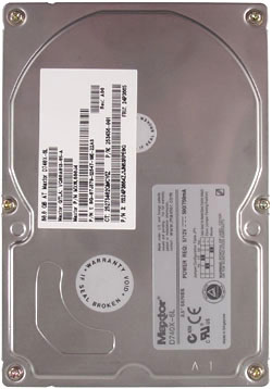 Maxtor D740-6XL TOP Side